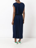 belted maxi dress