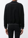 logo patch bomber jacket