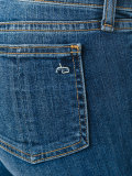 lightly distressed skinny jeans