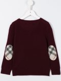 check elbow patch jumper 