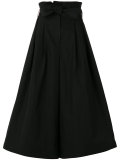Flared tie fastened palazzo pants