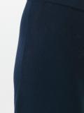 wide-legged striped trousers
