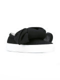 tied mesh slip-ons