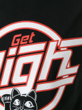 'get high' print T-shirt