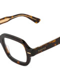 square block frame glasses