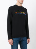 logo patch sweatshirt