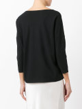 boat neck blouse