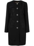 floral embroidered coat