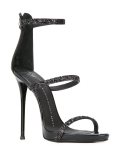 'Coline' glitter sandals