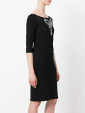 sequin bow dress