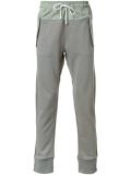 patch pocket track pants