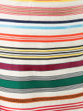striped straight midi skirt