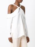 off-shoulder blouse