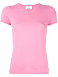 short sleeve fitted knit top
