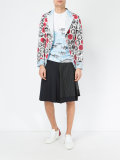 Fornasetti print tailed jacket