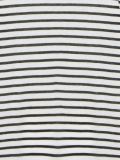 crew neck striped blouse