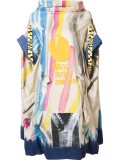 printed oversized dress