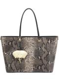 snakeskin tote 