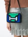 colour block clutch 