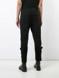 ankle strap trousers 