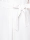 V-neck belted dress