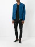 paint splash skinny jeans 