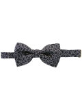 embroidered bow-tie