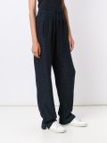 cloque drawstring trackpants