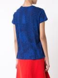 abstract print T-shirt