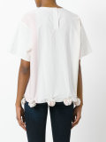pompom hem T-shirt
