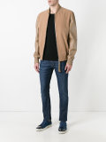Sand bomber jacket