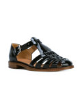 woven front sandals