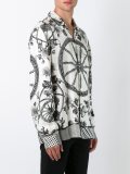 wheel print pyjama shirt 