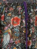 floral print off-shoulder blouse