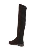 tonal flat boots