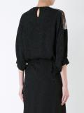 lace insert dress