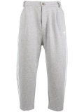 cropped track trousers