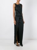 wrap detail dress