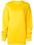 round neck long pullover