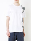 tropical print T-shirt