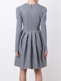 flared pleated dress