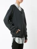 zipped bomber jacket 