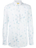 water drops print shirt 