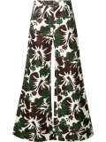 floral print palazzo trousers