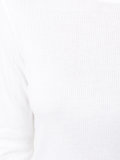 ribbed long sleeve T-shirt