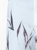 Printed pencil skirt