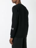 geometric print sweatshirt