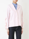 ruffle trim jacket