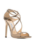 Lance metallic sandals