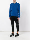 logo embroidered sweatshirt